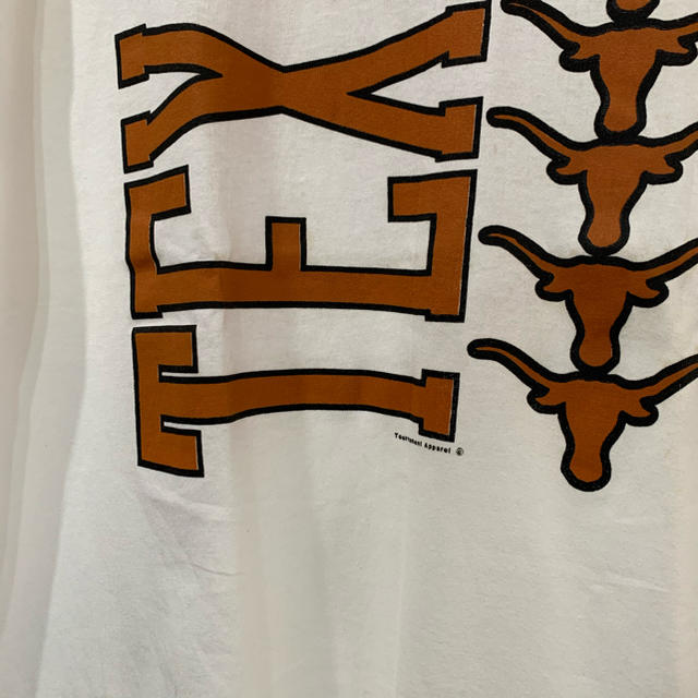 TEXAS プリント　Tシャツ　USA製　オールド　古着 メンズのトップス(Tシャツ/カットソー(半袖/袖なし))の商品写真