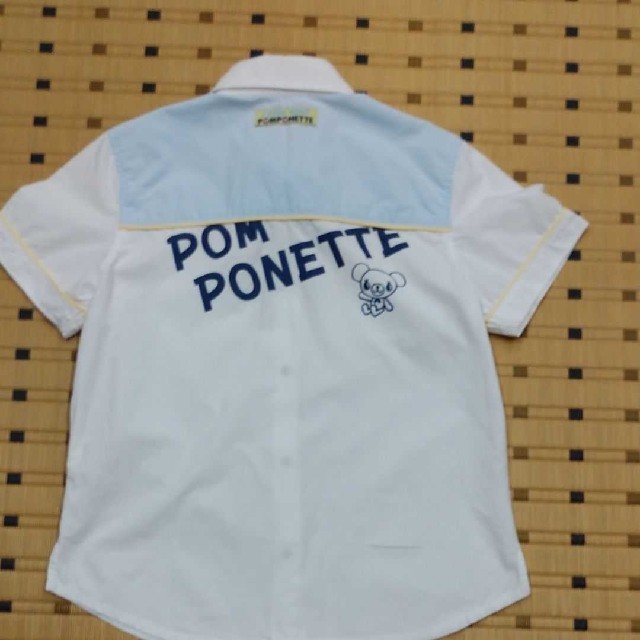 pom ponette(ポンポネット)のポンポネット シャツ 160センチ キッズ/ベビー/マタニティのキッズ服女の子用(90cm~)(ブラウス)の商品写真