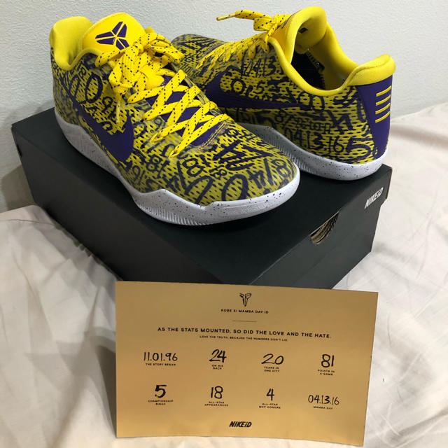 NIKE(ナイキ)のNIKE KOBE XI MAMBA DAY ID メンズの靴/シューズ(スニーカー)の商品写真