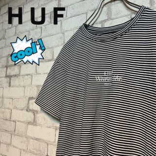 ハフ(HUF)の【lala様専用】HUF ハフ/ボーダーTシャツ huf world wide (Tシャツ/カットソー(半袖/袖なし))