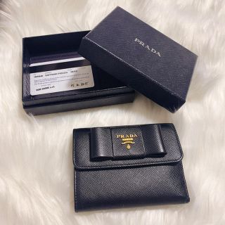 プラダ(PRADA)のプラダ　リボンウォレット(財布)