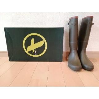 エーグル(AIGLE)のエーグルレインブーツ AIGLE KAKI size 37 値下げ‼️(レインブーツ/長靴)