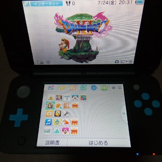 ニンテンドー2ds Newニンテンドー2ds Ll ブラック ターコイズ おまけ付きの通販 By クマ S Shop ニンテンドー2dsならラクマ