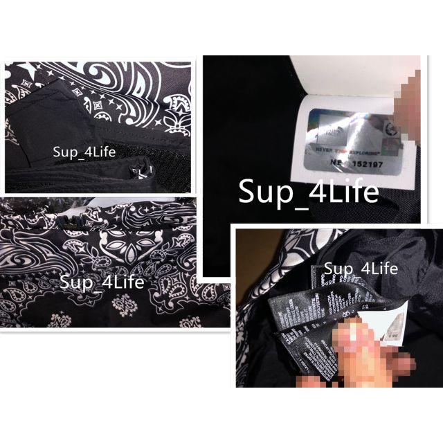 Supreme(シュプリーム)の極美中古 Supreme North Face Bandana 黒 XL メンズのジャケット/アウター(マウンテンパーカー)の商品写真