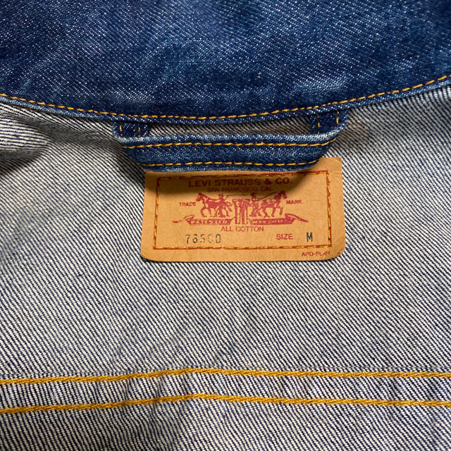 Levi's(リーバイス)のリーバイス デニムジャケット Gジャン メンズのジャケット/アウター(Gジャン/デニムジャケット)の商品写真