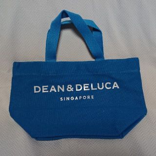 ディーンアンドデルーカ(DEAN & DELUCA)のDean&Deluca シンガポール限定 トートバック ブルーカラー(トートバッグ)