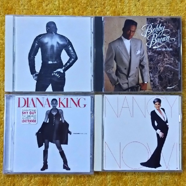 DIANA KING/NANCY WILSON/BOBBY BROWN 4種CD エンタメ/ホビーのCD(R&B/ソウル)の商品写真