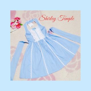 シャーリーテンプル(Shirley Temple)の♡217♡シャーリーテンプル♡レースたっぷりホルダーネックサンドレス♪120cm(ワンピース)