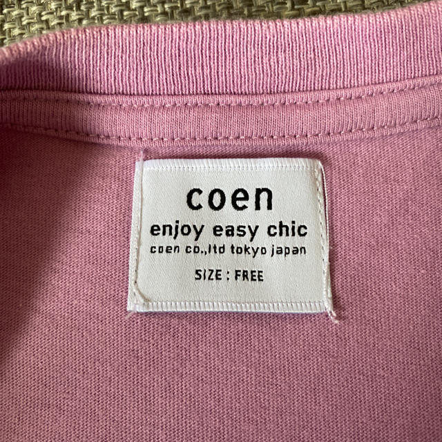 coen(コーエン)のcoen USAコットンノースリーブ レディースのトップス(Tシャツ(半袖/袖なし))の商品写真