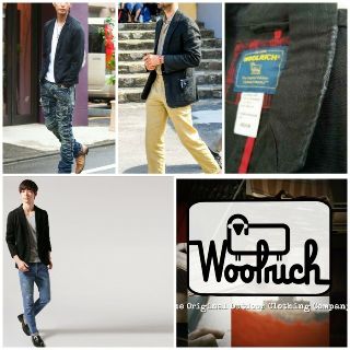 ウールリッチ(WOOLRICH)の【ダメージ加工/外しコーデ最適/ダウンで超有名】WOOLRICHのジャケット(テーラードジャケット)