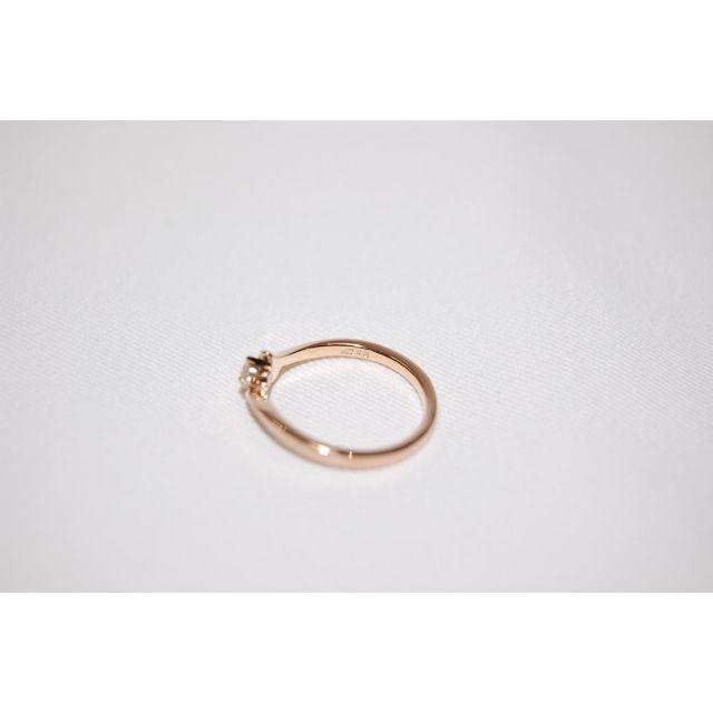 4℃(ヨンドシー)の４℃　ヨンドシー　Ｋ１８　ダイヤモンド　リング　指輪　サイズ約６号 レディースのアクセサリー(リング(指輪))の商品写真