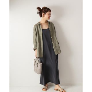 スピックアンドスパン(Spick & Span)の Spick and Span リネンビックシャツ(シャツ/ブラウス(半袖/袖なし))