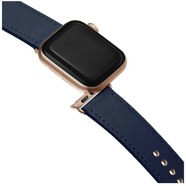 Apple Watch(アップルウォッチ)の【新品】42/44㎜ Apple Watch用 ベルト 本革 レザー スマホ/家電/カメラのスマホアクセサリー(その他)の商品写真