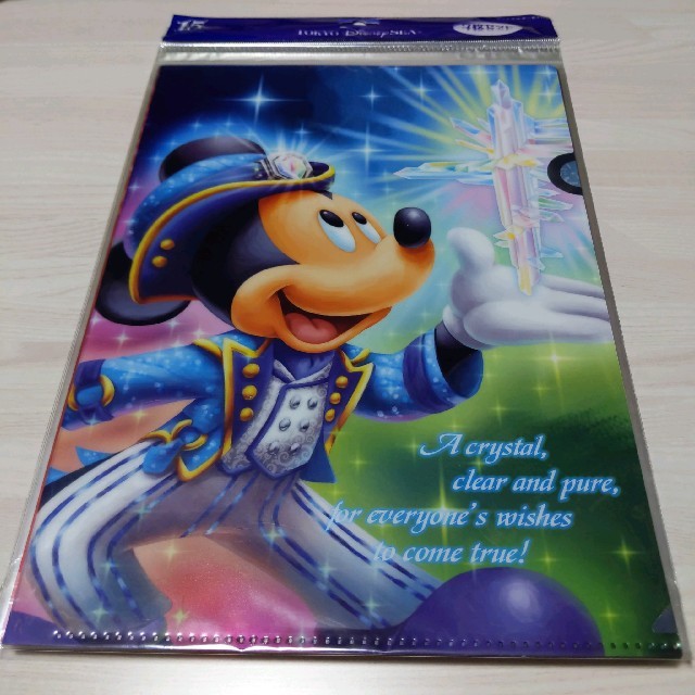 Disney(ディズニー)の新品・未開封♡ディズニーシー15周年♡クリアファイルセット エンタメ/ホビーのおもちゃ/ぬいぐるみ(キャラクターグッズ)の商品写真