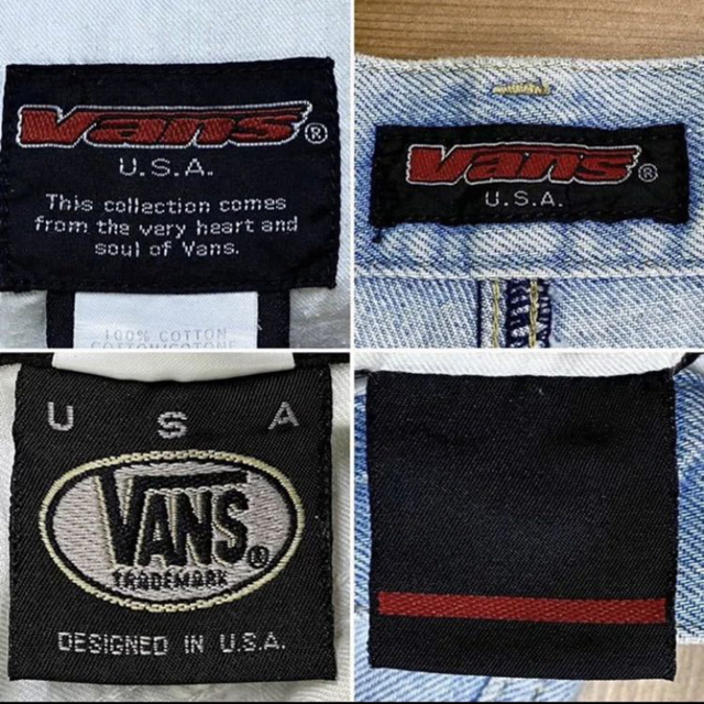 VANS(ヴァンズ)のVANS バンズ ワイド デニムショーツ デニムハーフパンツ メンズのパンツ(デニム/ジーンズ)の商品写真