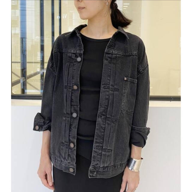 STAMMBAUM BLACK DENIM JACKET