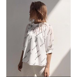 アメリヴィンテージ(Ameri VINTAGE)のAMERI 新品★AMERI PASSCODE GATHER BLOUSE★(シャツ/ブラウス(半袖/袖なし))