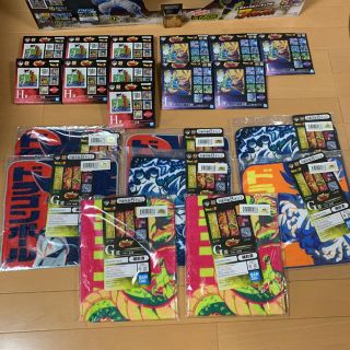 ドラゴンボール(ドラゴンボール)のドラゴンボール 一番くじ まとめ売り ガラスプレート キャンバスボード タオル(キャラクターグッズ)