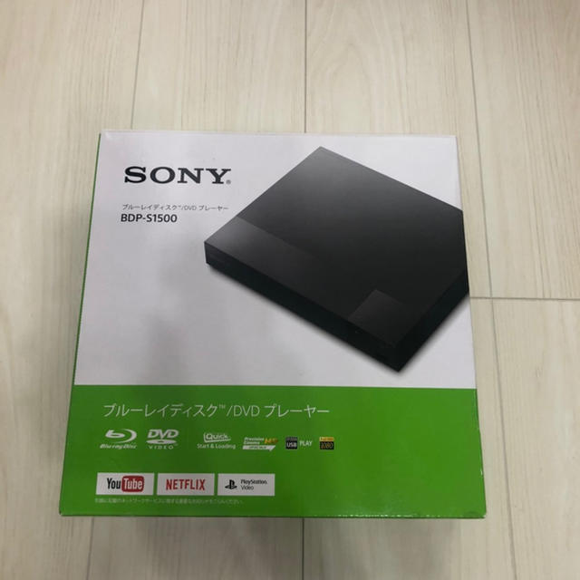 SONY DVDプレイヤー スマホ/家電/カメラのテレビ/映像機器(ブルーレイプレイヤー)の商品写真