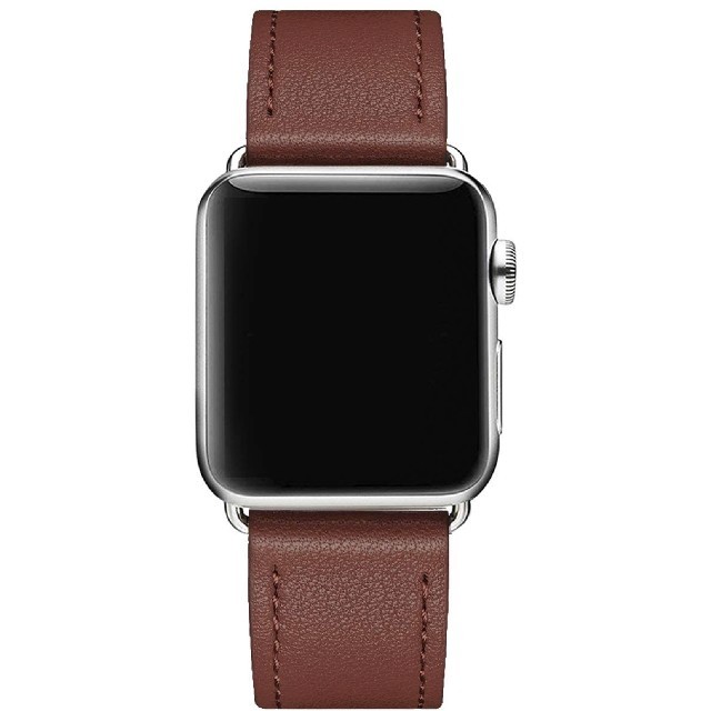 Apple Watch(アップルウォッチ)の【新品】42/44㎜ Apple Watch用 ベルト 本革 レザー スマホ/家電/カメラのスマホアクセサリー(その他)の商品写真