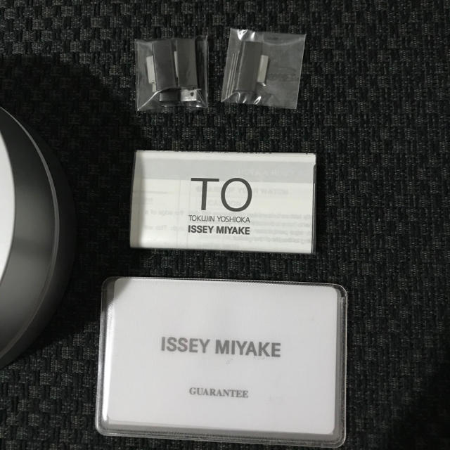 ISSEY MIYAKE(イッセイミヤケ)のISSEY MIYAKE TO 腕時計(ステンレス黒） メンズの時計(腕時計(アナログ))の商品写真