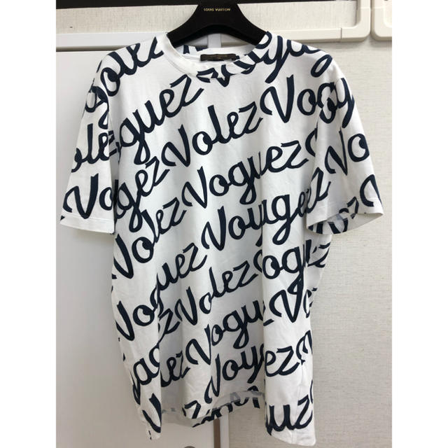 Tシャツ/カットソー(半袖/袖なし)本物正規品 ルイヴィトン ロゴ Tシャツ コラボ 定価8万 キムジョーンズ LV