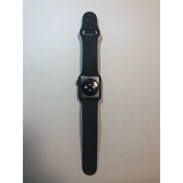 Apple Watch(アップルウォッチ)のapple watch 3 38mm スペースグレイ アルニウム メンズの時計(腕時計(デジタル))の商品写真