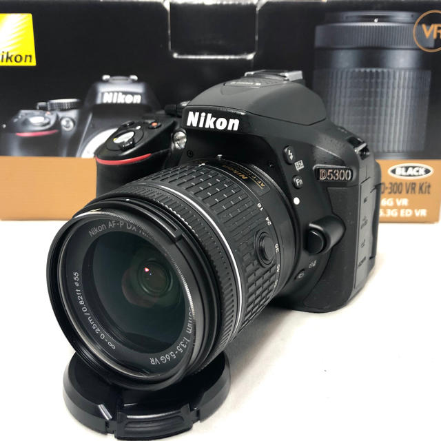 Nikon D5300 AF-P 18-55レンズKIT 4952ショット美品 デジタル一眼