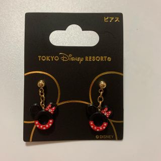 ミニーマウス(ミニーマウス)の新品☆ 東京ディズニーリゾートのミニーリングピアス(ピアス)