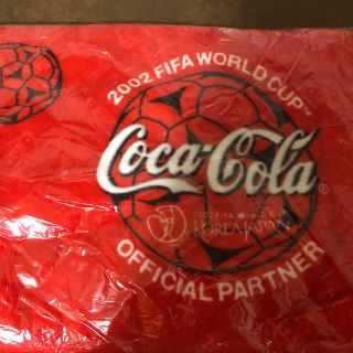 コカコーラ(コカ・コーラ)の2002 FIFA ワールドカップ　コカコーラ　タオル(記念品/関連グッズ)