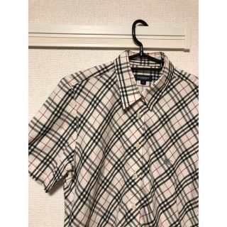 バーバリー(BURBERRY)のBURBERRY  レディース　バーバリーロンドン　チェックシャツ(シャツ/ブラウス(半袖/袖なし))