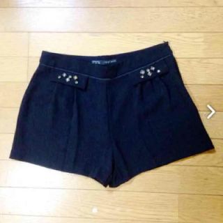 ザラ(ZARA)のZARA ビジュー  ショートパンツ(ショートパンツ)