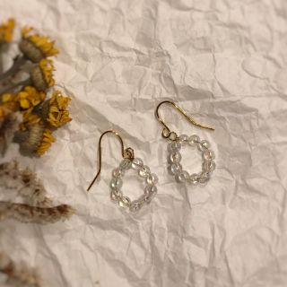 ロペピクニック(Rope' Picnic)の✴︎オーロラリング　ピアス✴︎(ピアス)