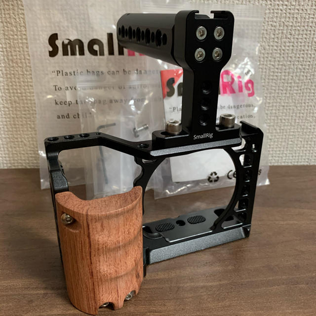 small rigセット(α6500用ケージ、ハンドル)