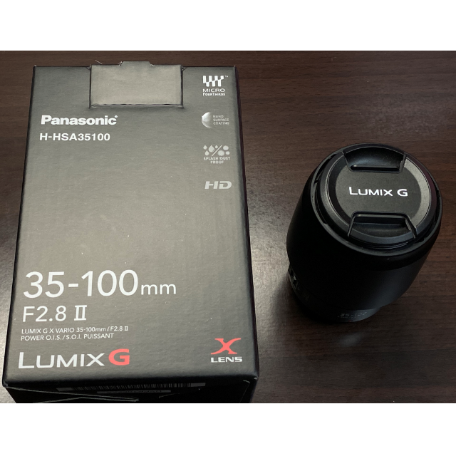 LUMIX G X VARIO 35-100mm F2.8 II 新同品 - レンズ(ズーム)