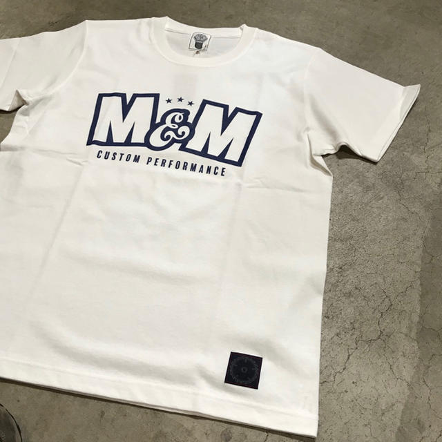 M&M custom performance T-shirt ホワイト 2