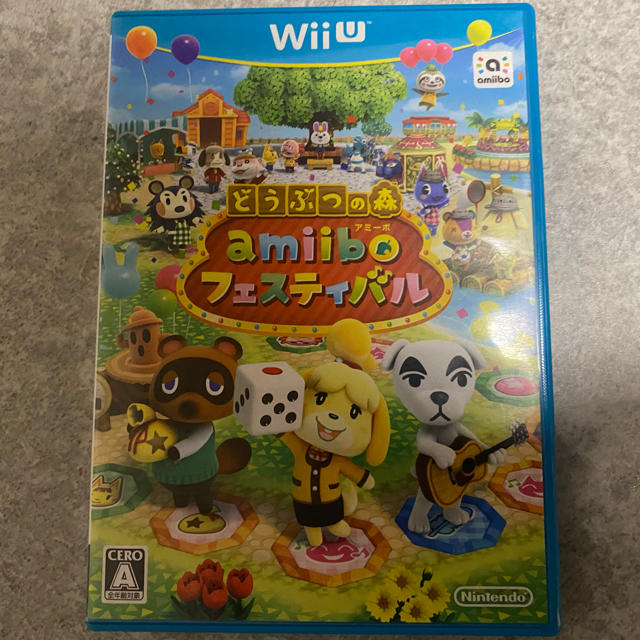 Wii U(ウィーユー)のどうぶつの森 amiiboフェスティバルソフトのみ エンタメ/ホビーのゲームソフト/ゲーム機本体(家庭用ゲームソフト)の商品写真