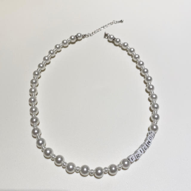 KAPITAL(キャピタル)のpearl beads necklace パールビーズネックレス メンズのアクセサリー(ネックレス)の商品写真