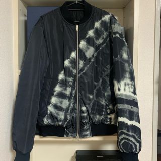 ドリスヴァンノッテン(DRIES VAN NOTEN)のdries van noten ボンバージャケット　19aw ブラック(ブルゾン)