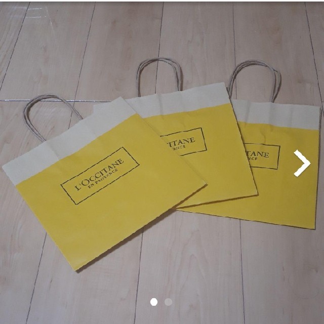 L'OCCITANE(ロクシタン)のL'OCCITANE紙袋 ショップ袋 レディースのバッグ(ショップ袋)の商品写真
