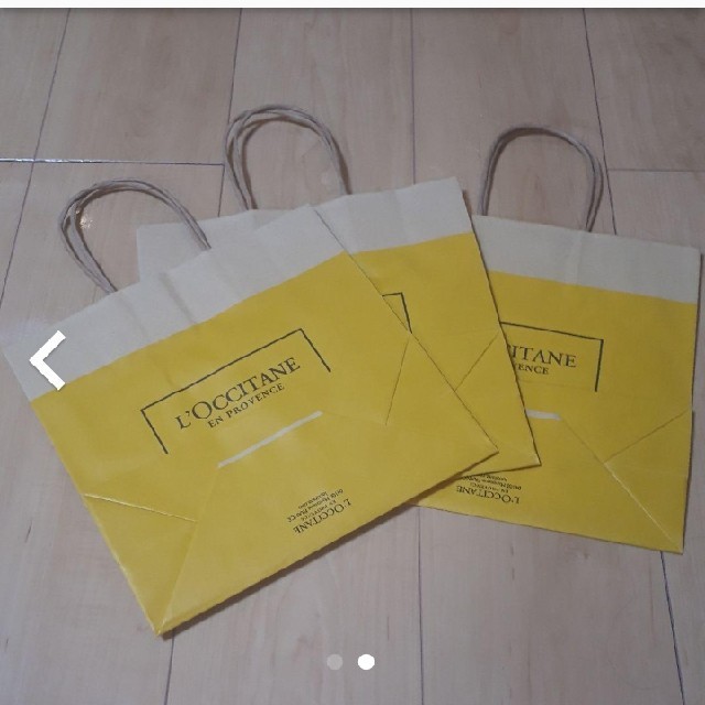 L'OCCITANE(ロクシタン)のL'OCCITANE紙袋 ショップ袋 レディースのバッグ(ショップ袋)の商品写真