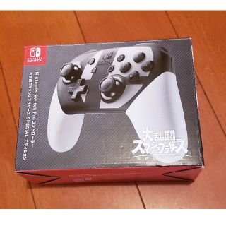 ニンテンドースイッチ(Nintendo Switch)の任天堂 Switch proコントローラー 大乱闘スマッシュブラザーズ 限定品(その他)