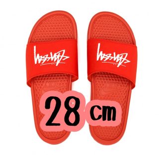 ステューシー(STUSSY)のSTUSSY×NIKE SLIDE SANDALS ナイキ べナッシ (サンダル)