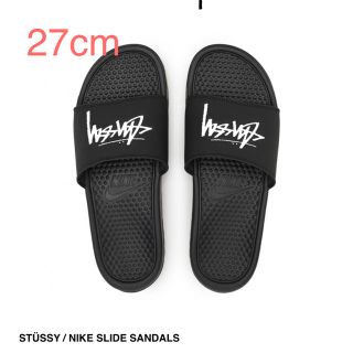 ステューシー(STUSSY)のSTÜSSY  NIKE SLIDE SANDALS Stussy　ベナッシ(サンダル)