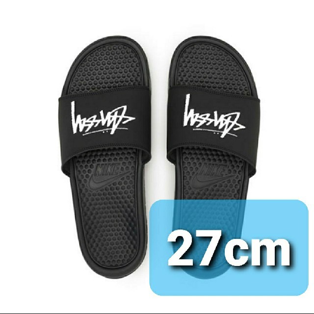 STUSSY(ステューシー)のstussy NIKE SLIDE SANDALS 27cm メンズの靴/シューズ(サンダル)の商品写真