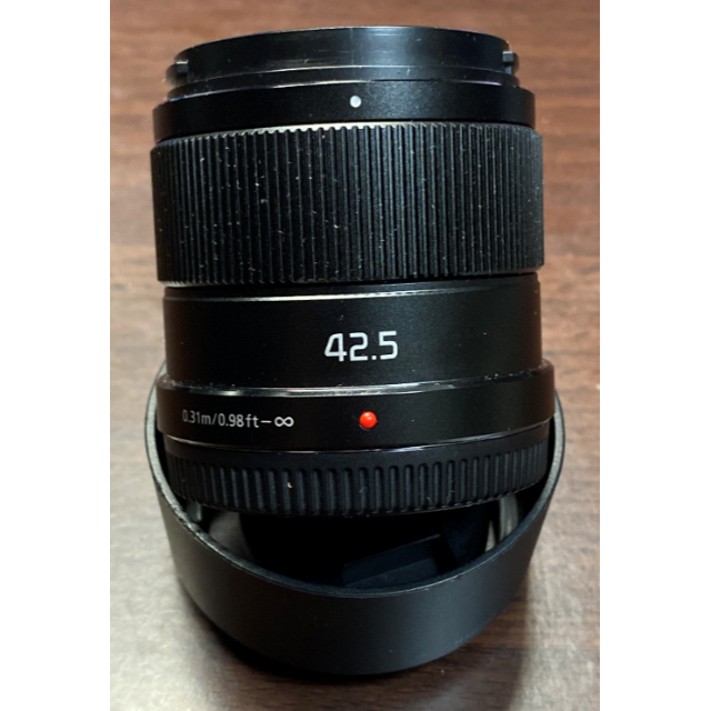 レンズ(単焦点)Panasonic LUMIX G 42.5mm F1.7 ブラック 良品