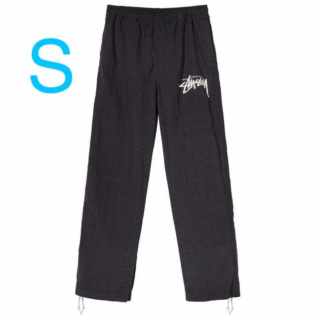 STUSSY×NIKE BEACH PANT Sサイズ　黒