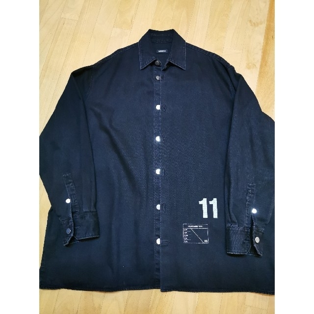 トップスRAF SIMONS DENIM EASY FIT SHIRT