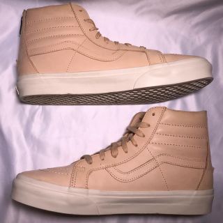 vans vachetta tan on feet