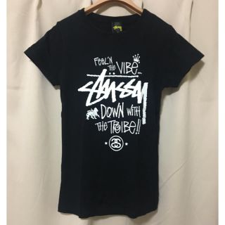 ステューシー(STUSSY)のstussy tシャツ　レディース(Tシャツ(半袖/袖なし))